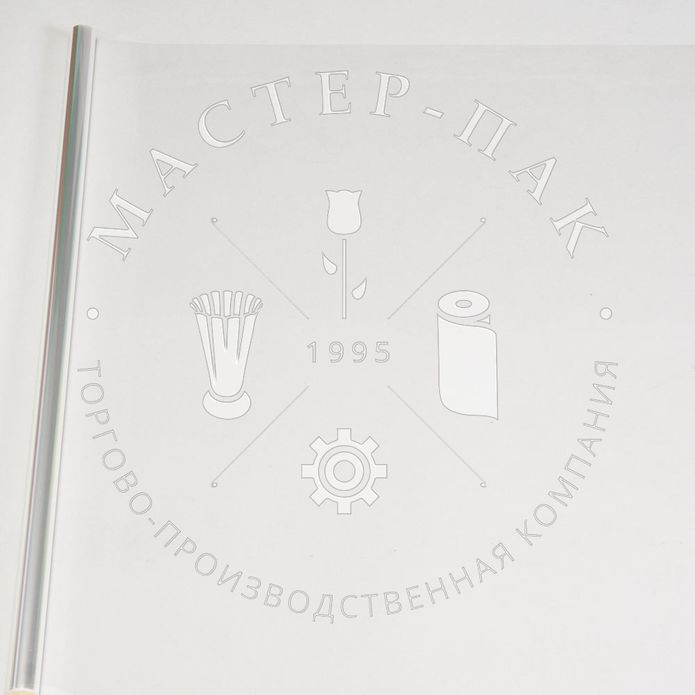 картинка Пленка в рулоне без рис., прозрачная, ширина 70 см., 40 микр. от магазина Мастер-Пак