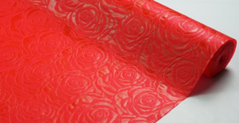 картинка Фетр 3D ламинированный "Розы", 50 см.*10 м. от магазина Мастер-Пак